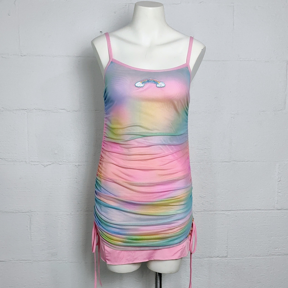 Dolls Kill Rainbow Mini Dress